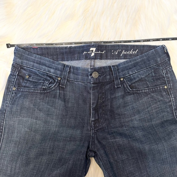7 For All Mankind ‘A’ Pocket Jeans Size 27 - Picture 10 of 11